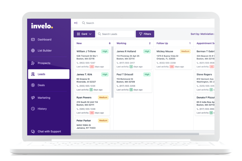 Invelo Leads